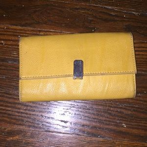 Mac & Jac Mustard Wallet ☀️